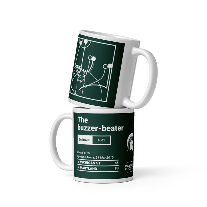 Michigan State Basketball Greatest Plays Mug: The buzzer-beater (2010)