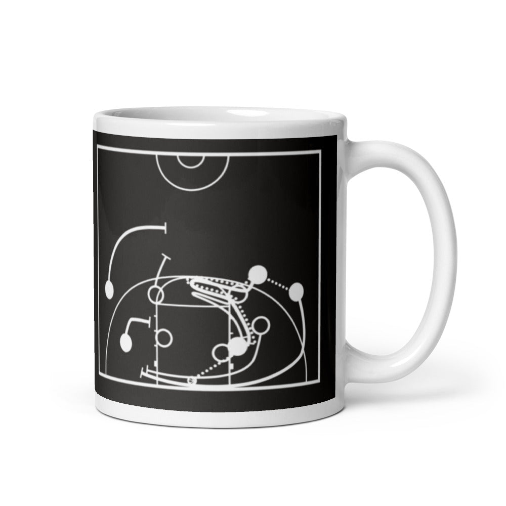 NC State Basketball Greatest Plays Mug: Ending a 7yr run (1974)