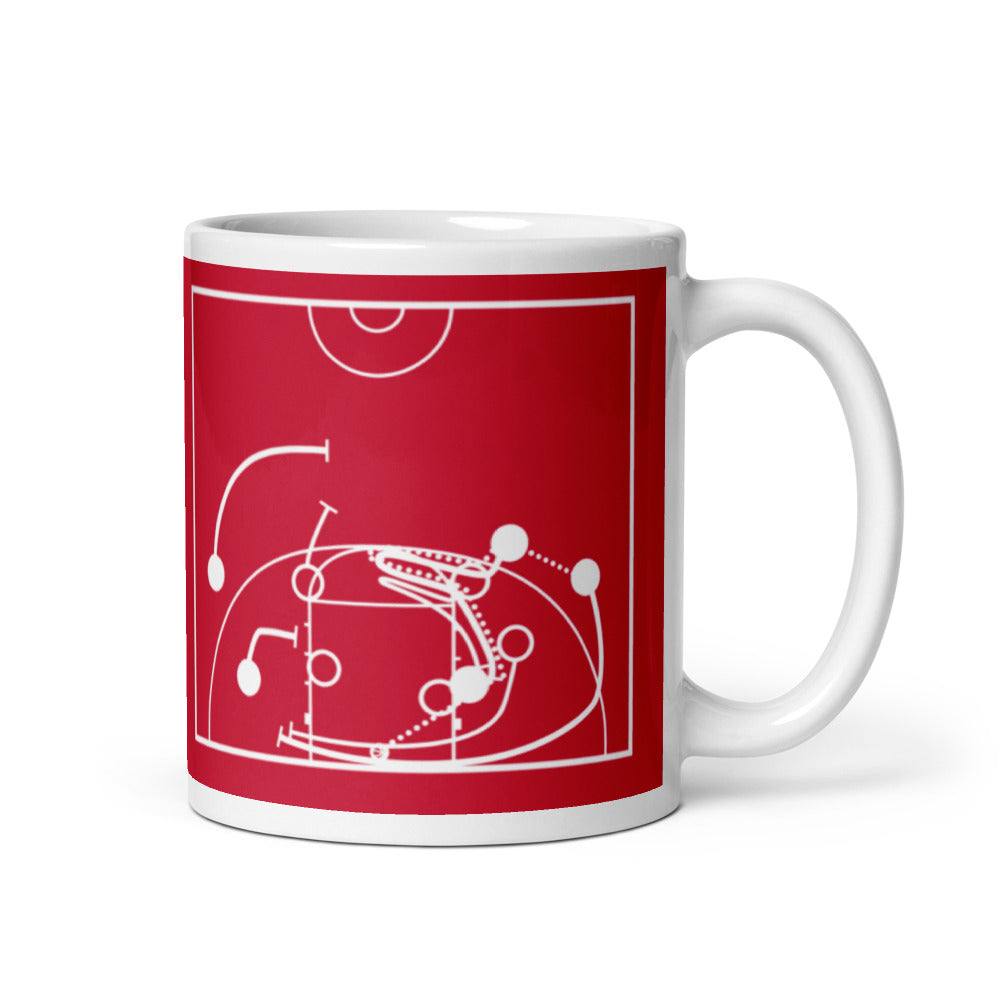 NC State Basketball Greatest Plays Mug: Ending a 7yr run (1974)