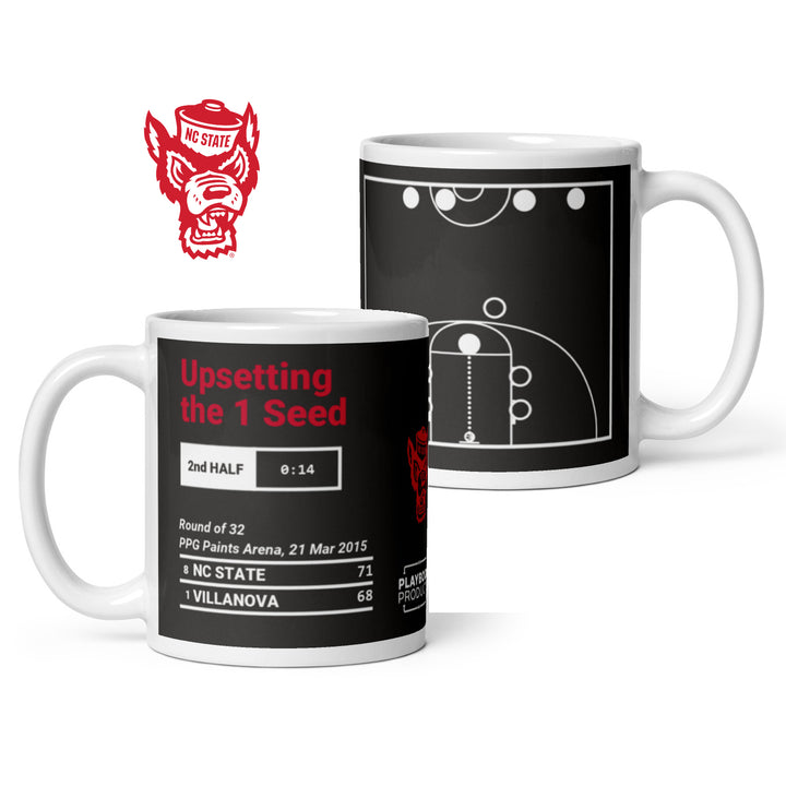 NC State Basketball Greatest Plays Mug: Upsetting the 1 Seed (2015)