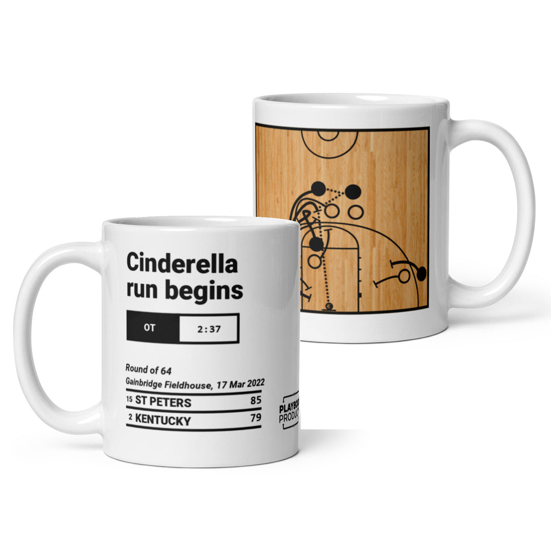 St. Peter's Basketball Greatest Plays Mug: Cinderella run begins (2022)