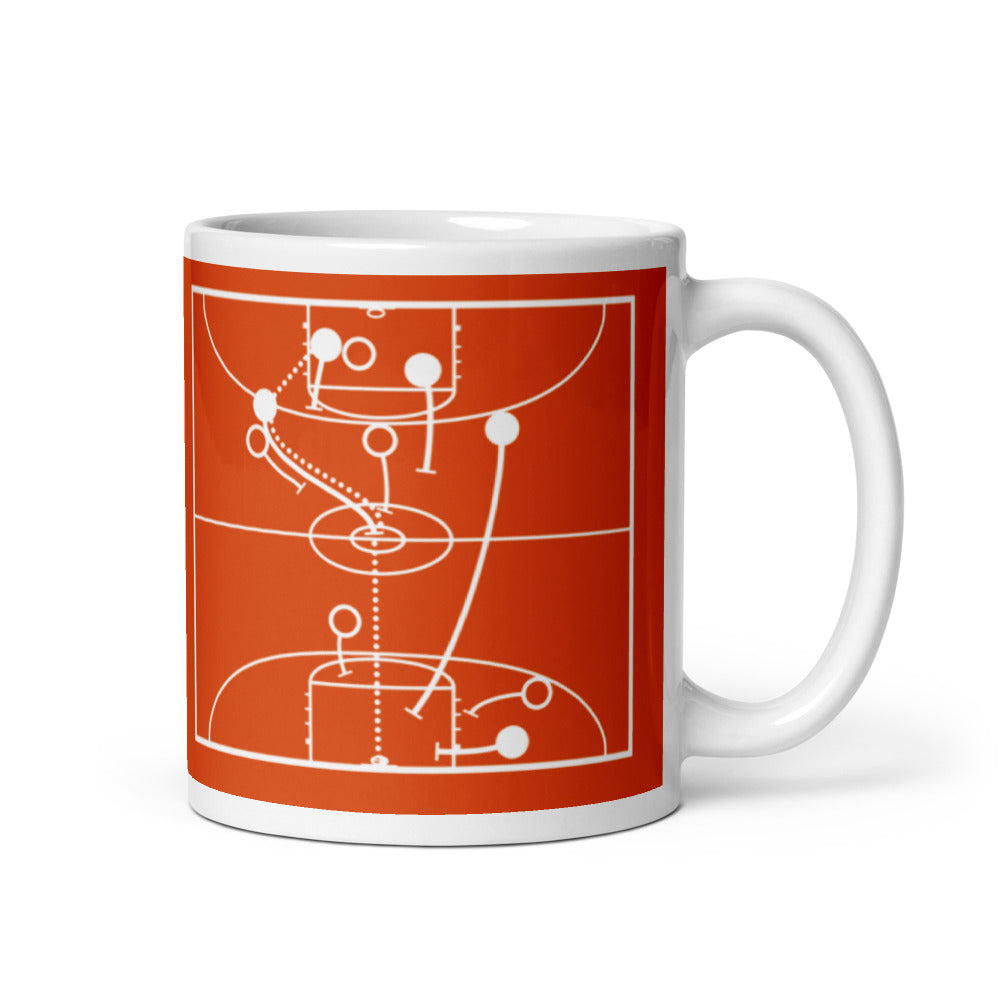 Syracuse Basketball Greatest Plays Mug: From half-court! (1984)