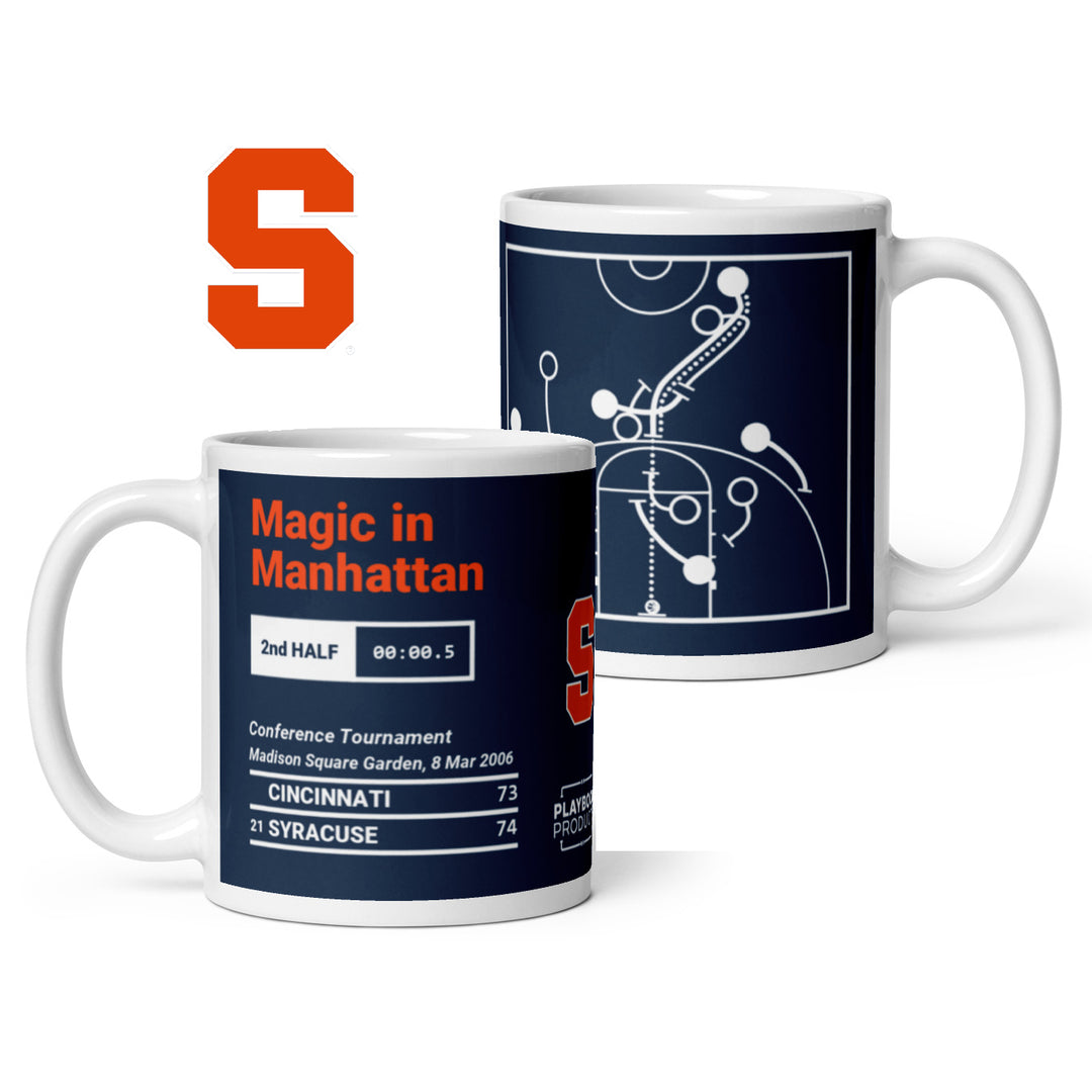 Syracuse Basketball Greatest Plays Mug: Magic in Manhattan (2006)