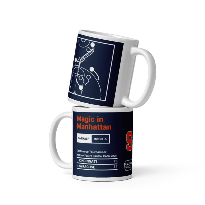 Syracuse Basketball Greatest Plays Mug: Magic in Manhattan (2006)