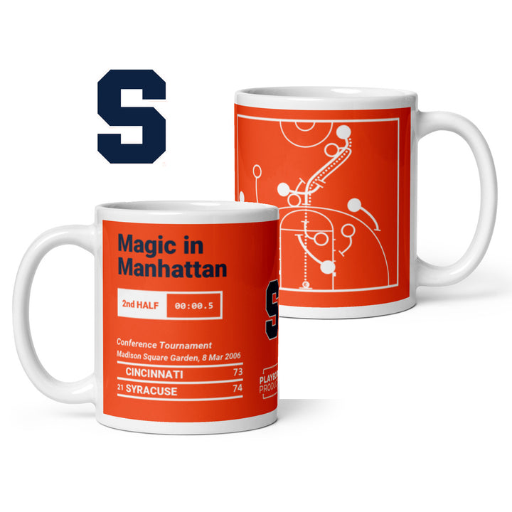 Syracuse Basketball Greatest Plays Mug: Magic in Manhattan (2006)