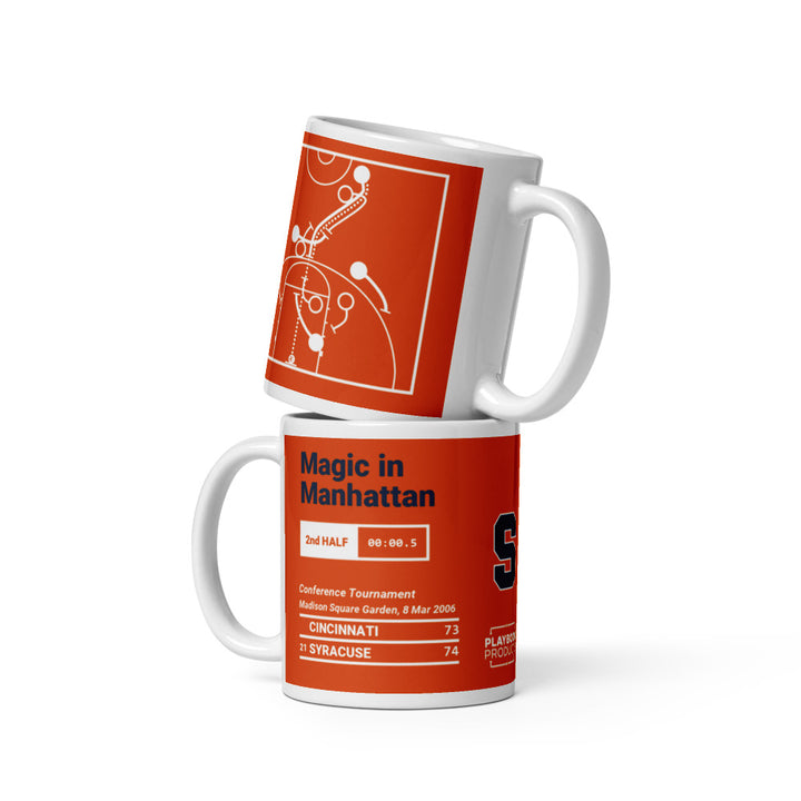 Syracuse Basketball Greatest Plays Mug: Magic in Manhattan (2006)