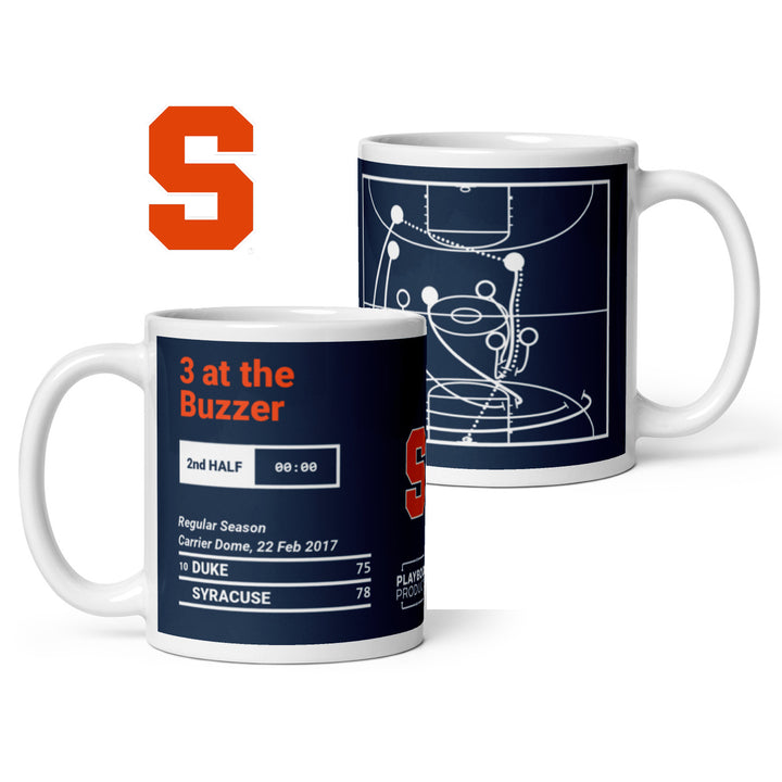 Syracuse Basketball Greatest Plays Mug: 3 at the Buzzer (2017)