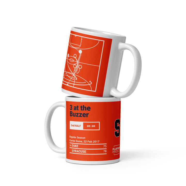 Syracuse Basketball Greatest Plays Mug: 3 at the Buzzer (2017)