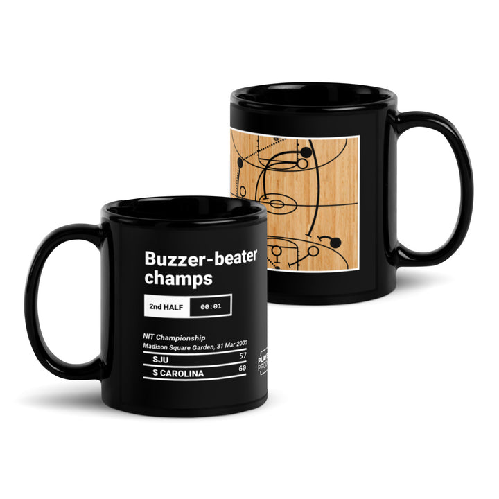 Greatest South Carolina Basketball Plays Mug: Buzzer-beater champs (2005)