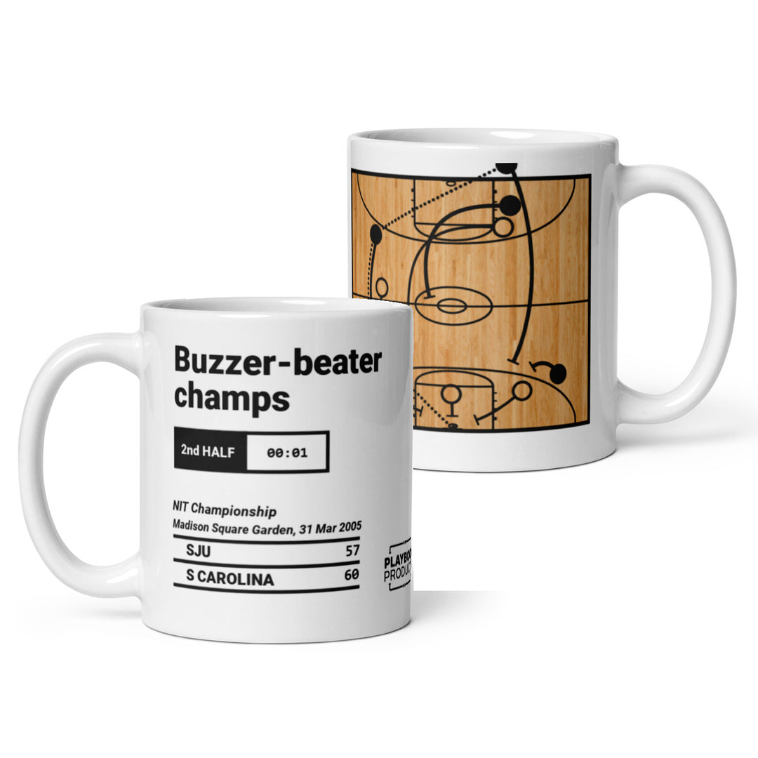 Greatest South Carolina Basketball Plays Mug: Buzzer-beater champs (2005)