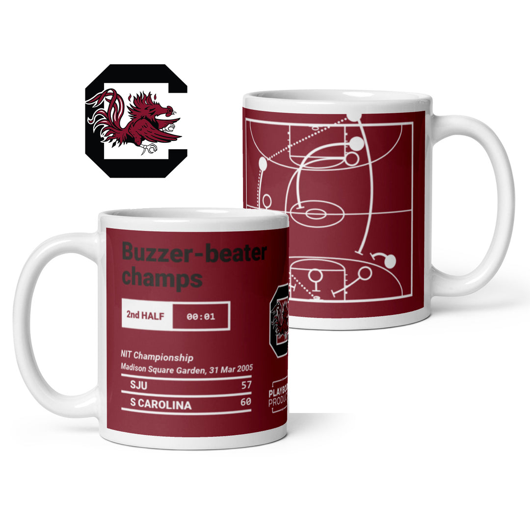 South Carolina Basketball Greatest Plays Mug: Buzzer-beater champs (2005)