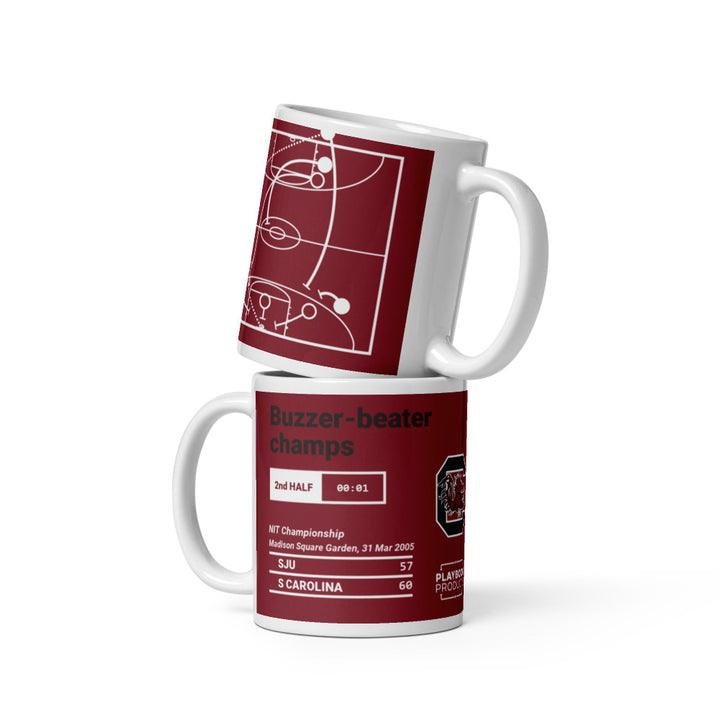 South Carolina Basketball Greatest Plays Mug: Buzzer-beater champs (2005)