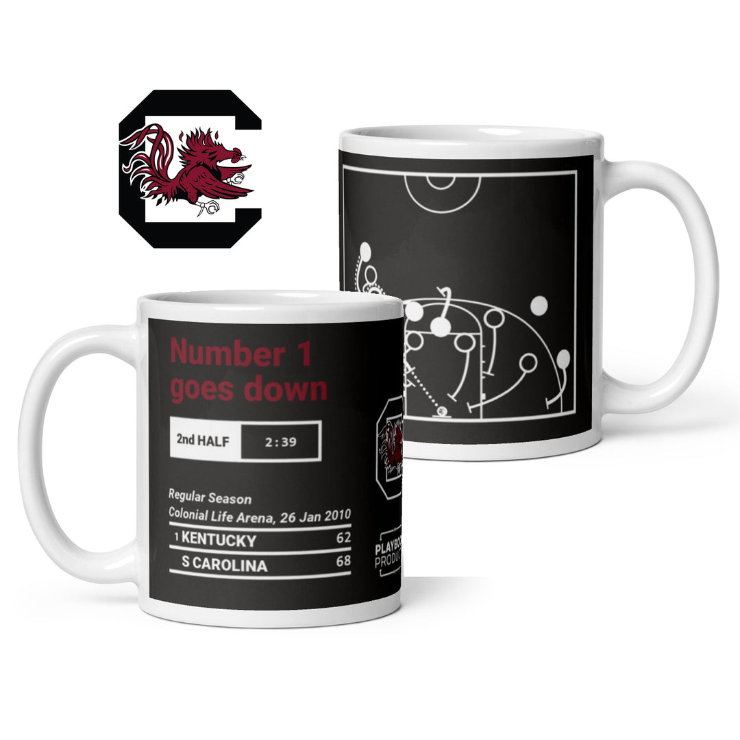 South Carolina Basketball Greatest Plays Mug: Number 1 goes down (2010)