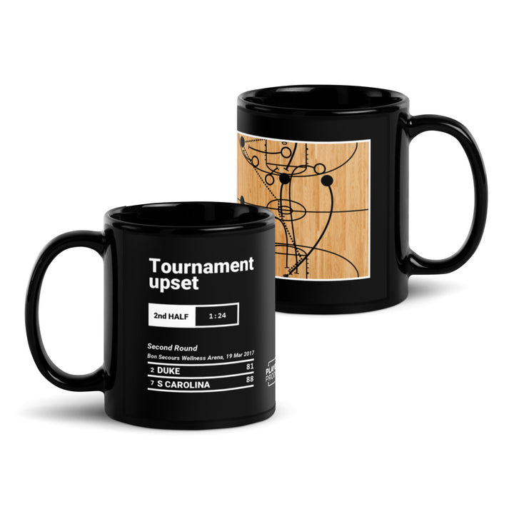 Greatest South Carolina Basketball Plays Mug: Tournament upset (2017)