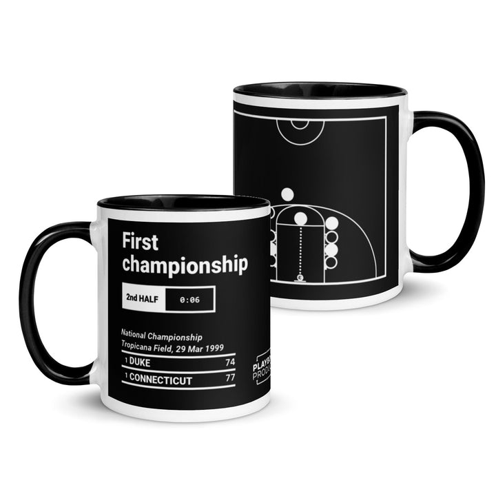 UCONN Basketball Greatest Plays Mug: First championship (1999)