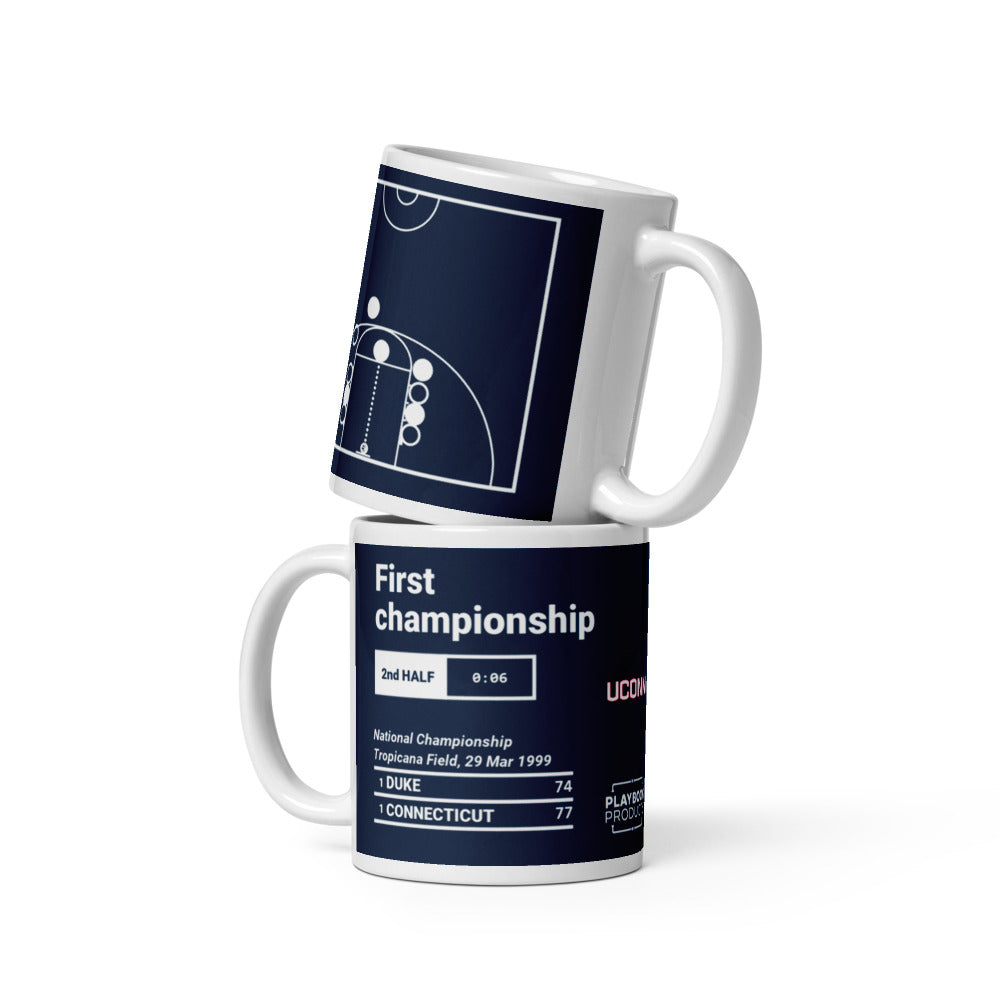 UCONN Basketball Greatest Plays Mug: First championship (1999)