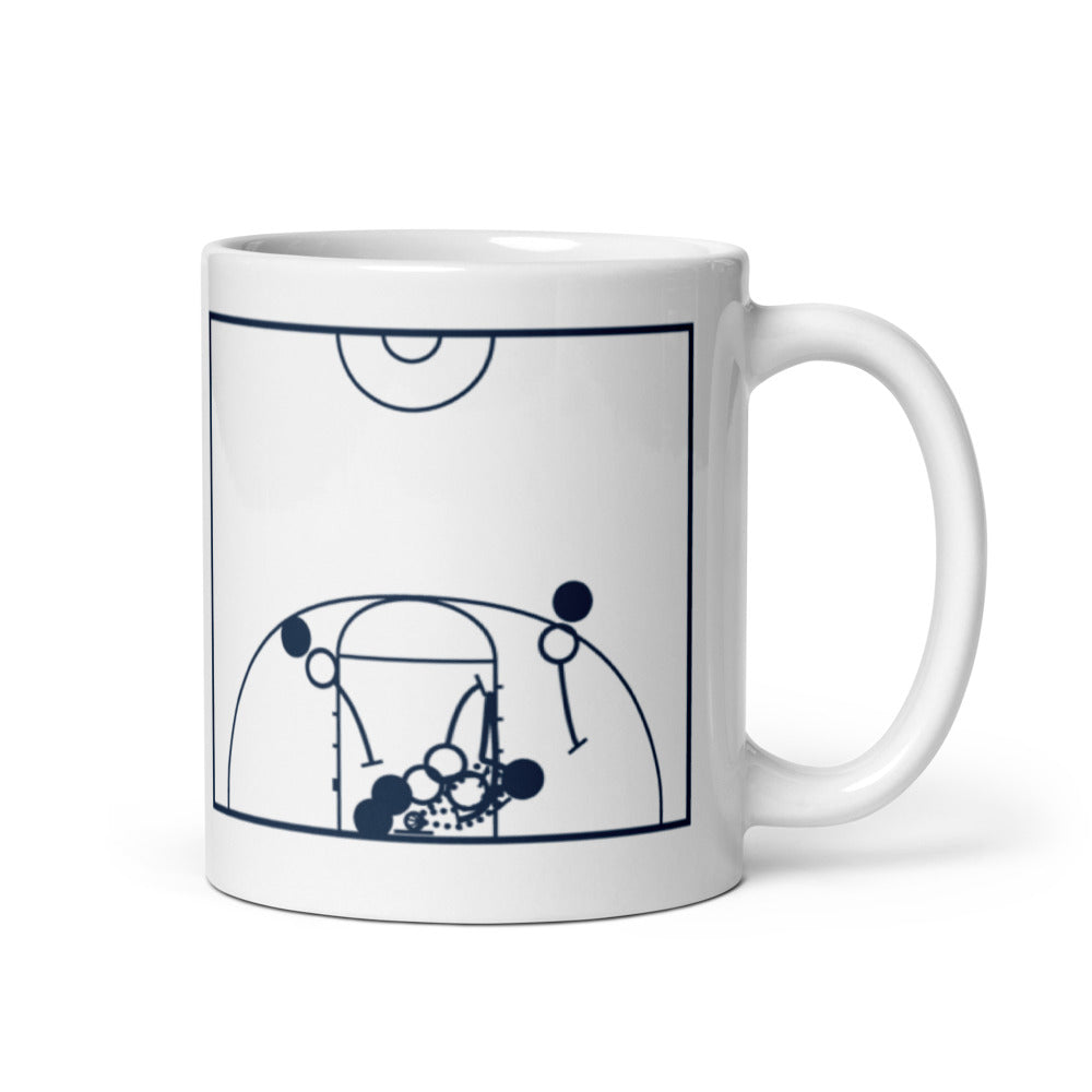 UCONN Basketball Greatest Plays Mug: The putback (2004)