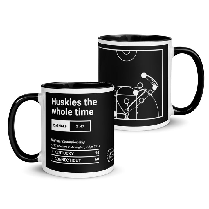 UCONN Basketball Greatest Plays Mug: Huskies the whole time (2014)