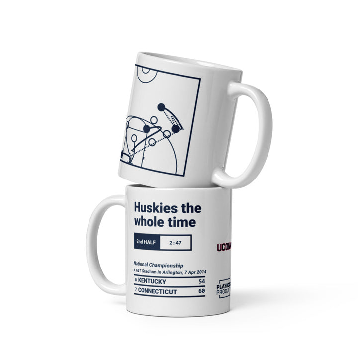 UCONN Basketball Greatest Plays Mug: Huskies the whole time (2014)