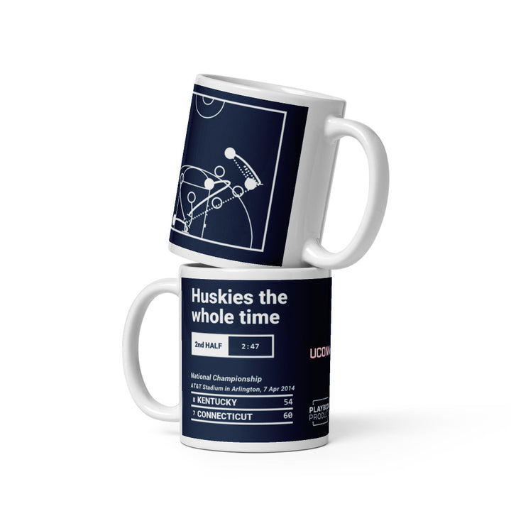 UCONN Basketball Greatest Plays Mug: Huskies the whole time (2014)