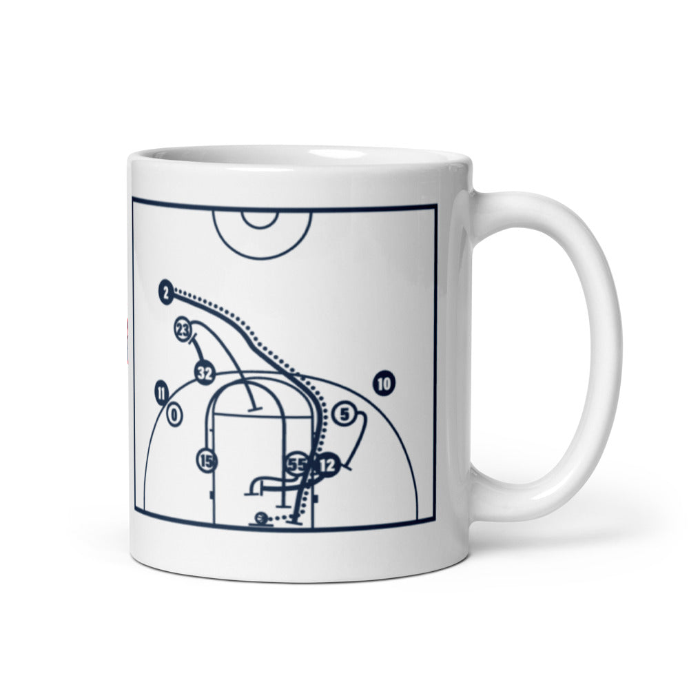 UCONN Basketball Greatest Plays Mug: Driving Down the Big Man (2024)