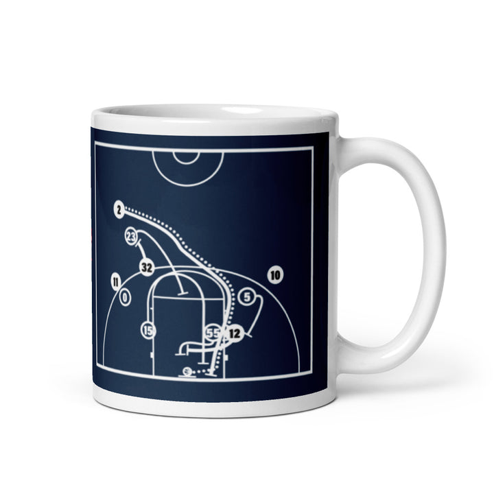 UCONN Basketball Greatest Plays Mug: Driving Down the Big Man (2024)