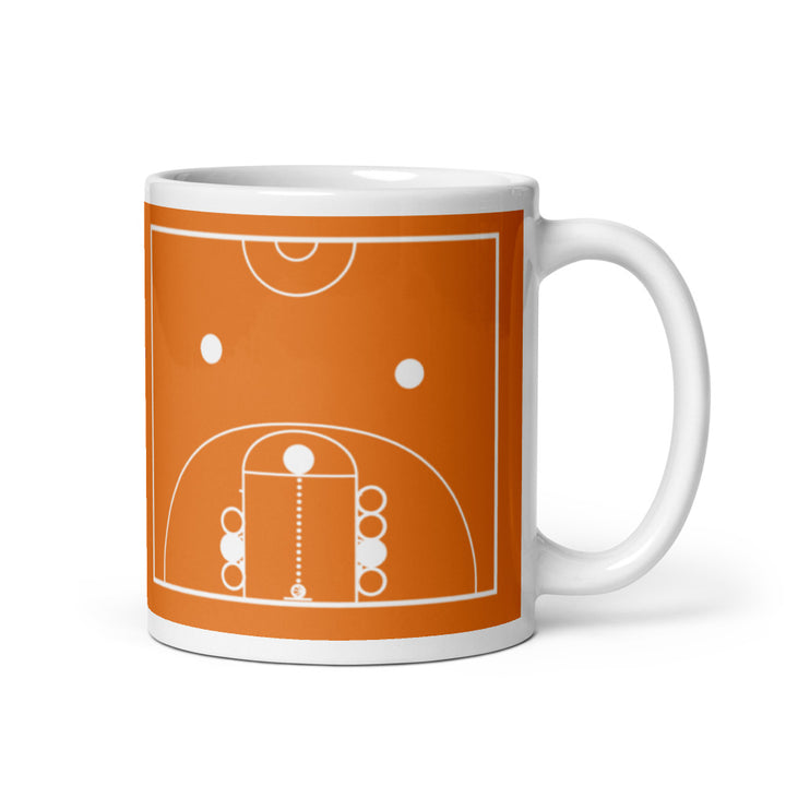 Virginia Tech Basketball Greatest Plays Mug: Ice cold free throws (1995)