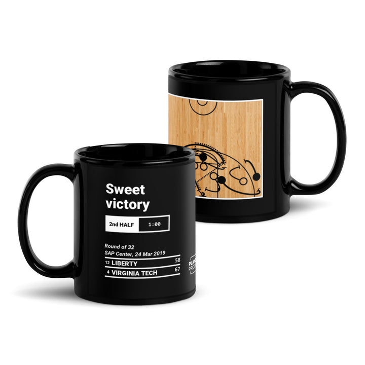 Greatest Virginia Tech Basketball Plays Mug: Sweet victory (2019)