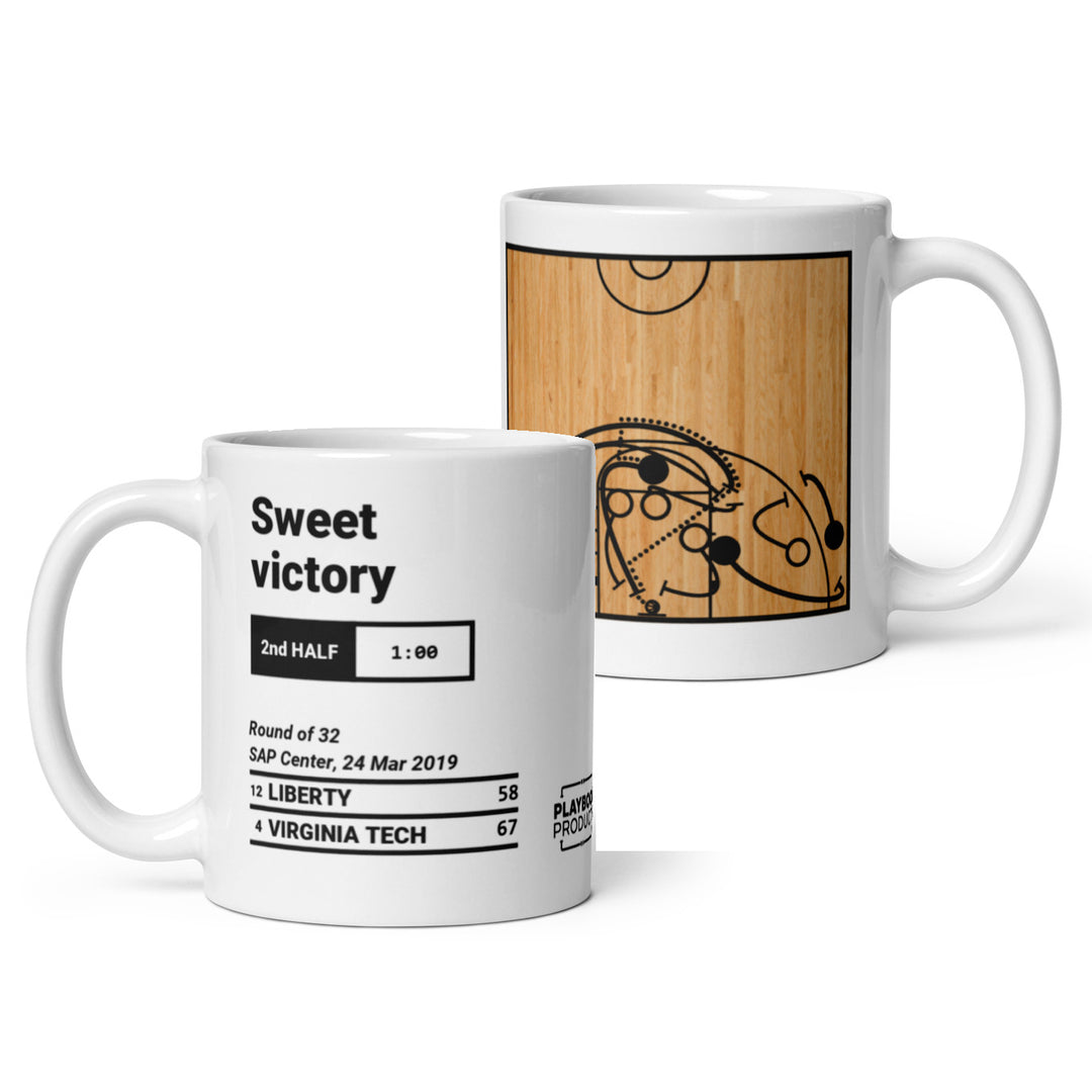 Greatest Virginia Tech Basketball Plays Mug: Sweet victory (2019)