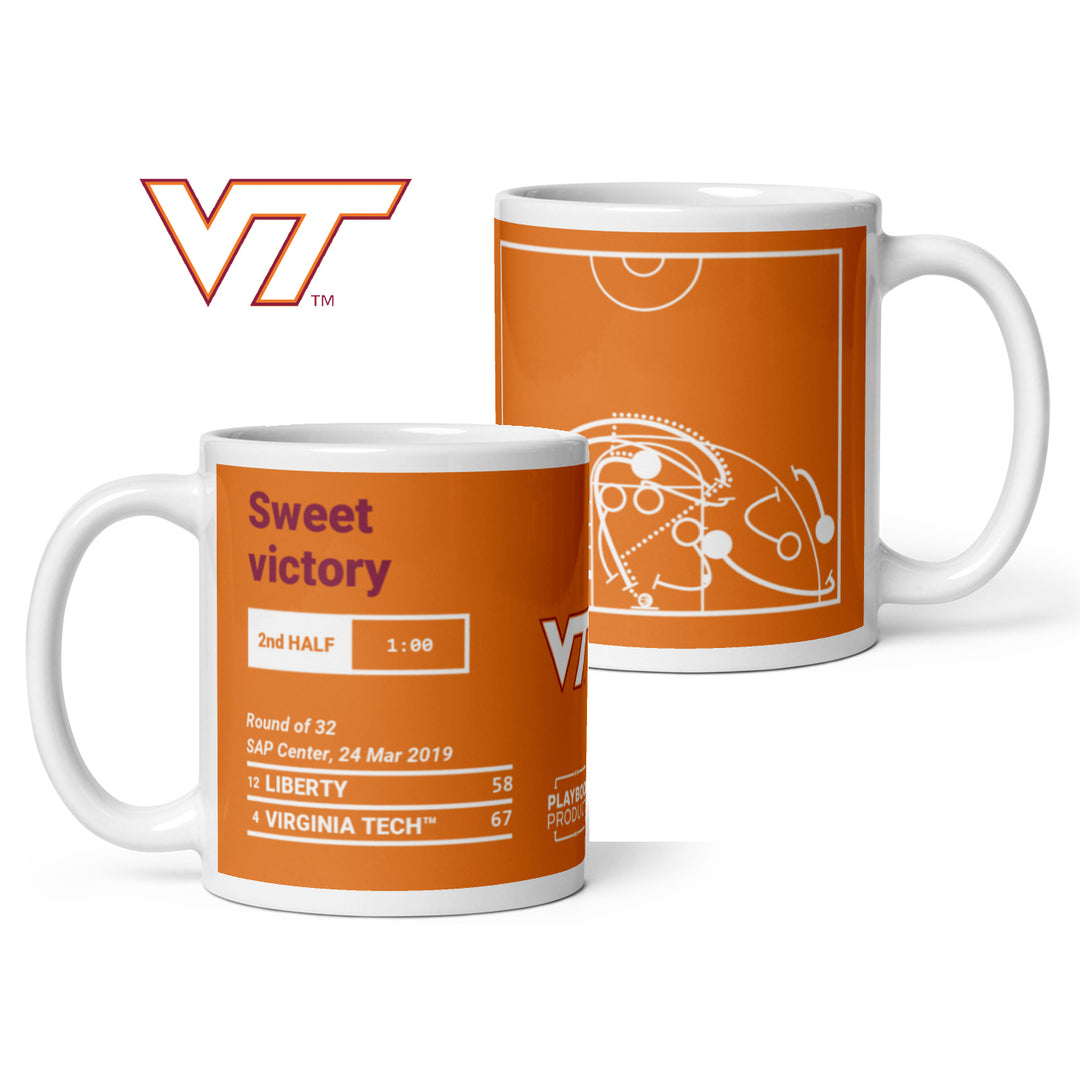 Virginia Tech Basketball Greatest Plays Mug: Sweet victory (2019)