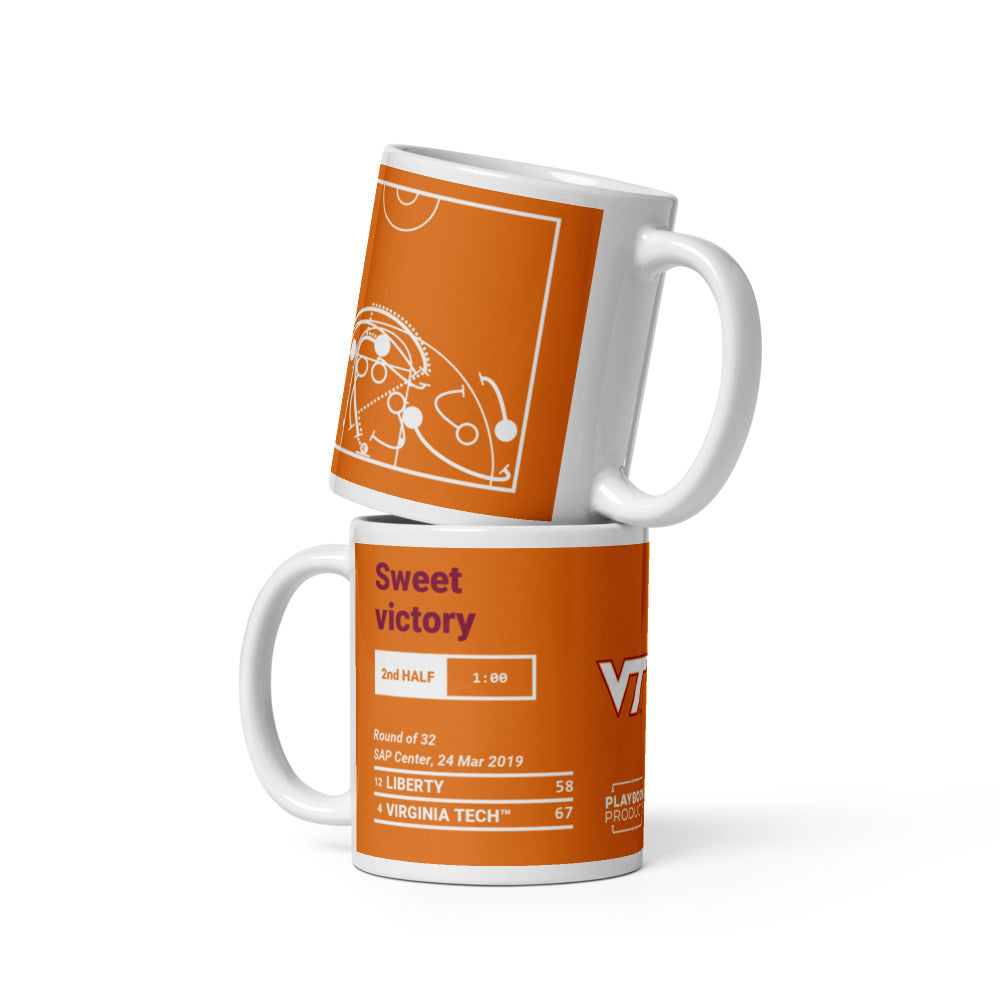 Virginia Tech Basketball Greatest Plays Mug: Sweet victory (2019)