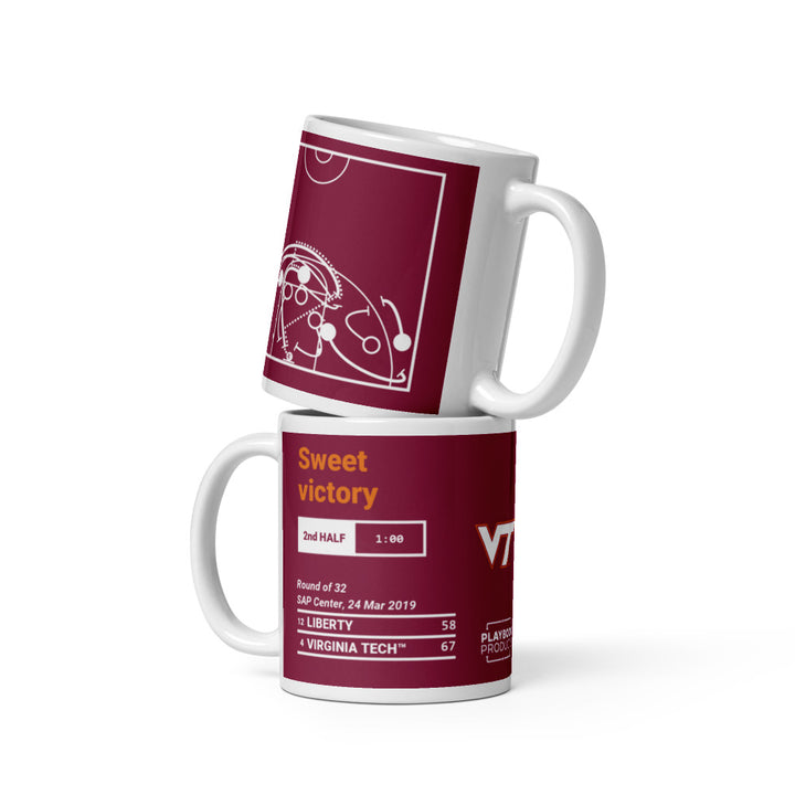 Virginia Tech Basketball Greatest Plays Mug: Sweet victory (2019)