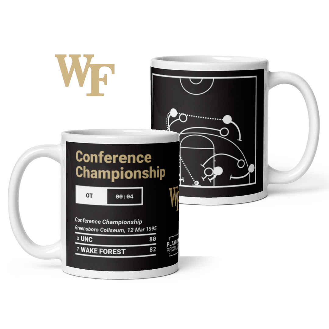 Wake Forest Basketball Greatest Plays Mug: Conference Championship (1995)