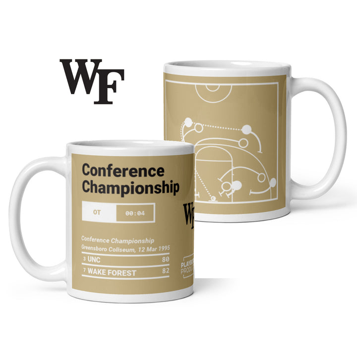 Wake Forest Basketball Greatest Plays Mug: Conference Championship (1995)