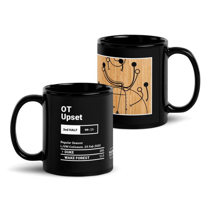 Greatest Wake Forest Basketball Plays Mug: OT Upset (2020)
