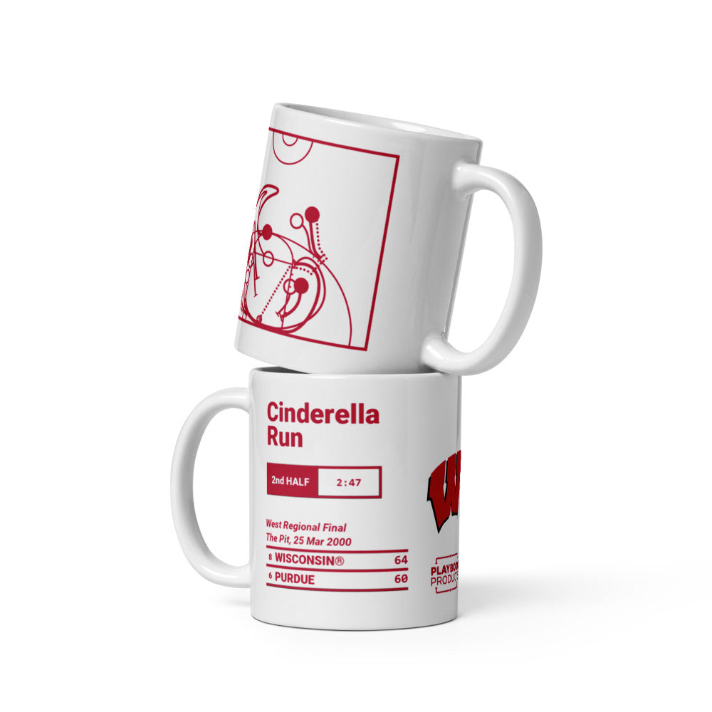 Wisconsin Basketball Greatest Plays Mug: Cinderella Run (2000)