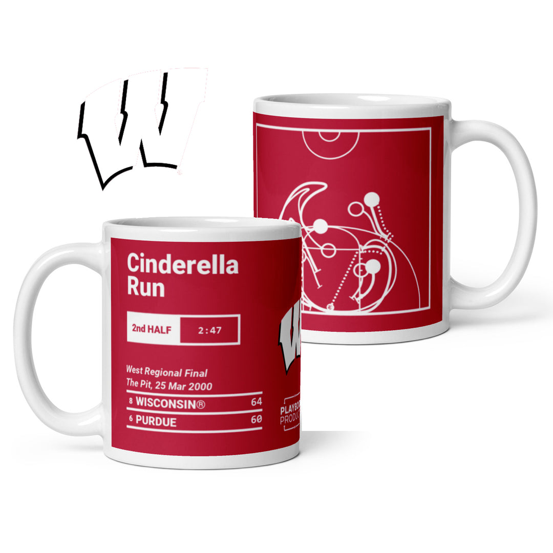 Wisconsin Basketball Greatest Plays Mug: Cinderella Run (2000)