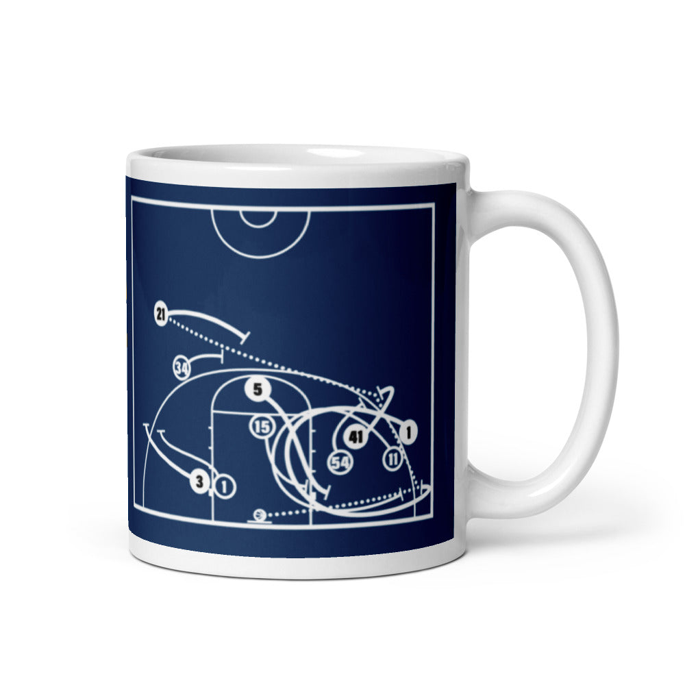 West Virginia Basketball Greatest Plays Mug: 3 point barrage (2010)