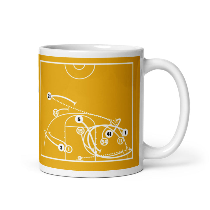 West Virginia Basketball Greatest Plays Mug: 3 point barrage (2010)