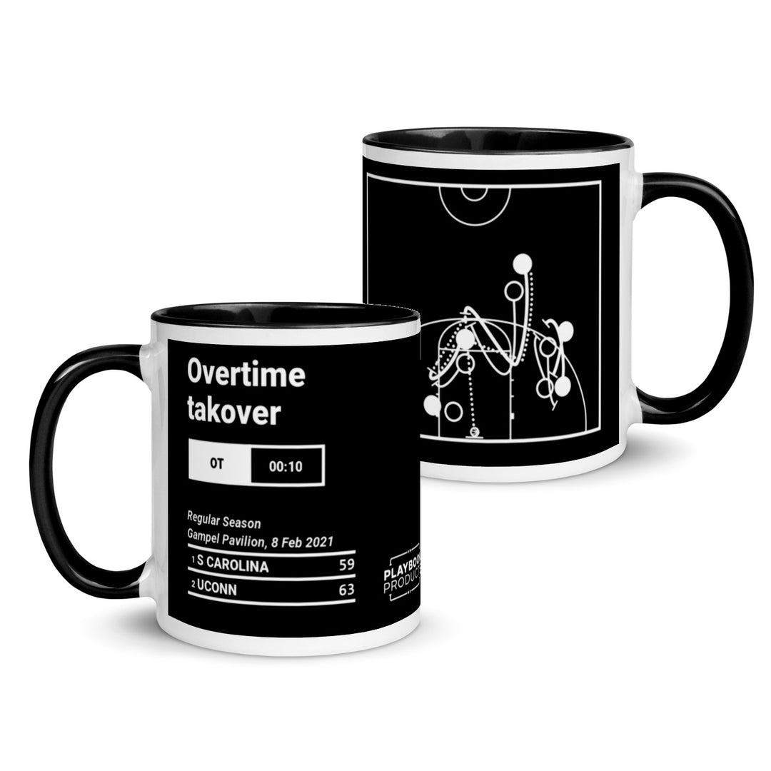 UConn Basketball Women's Greatest Plays Mug: Overtime takover (2021)