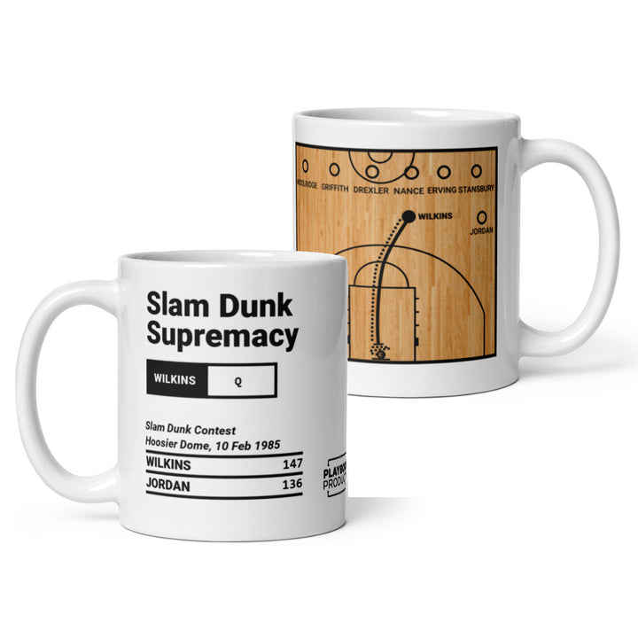 Atlanta Hawks Greatest Plays Mug: Slam Dunk Supremacy (1985)