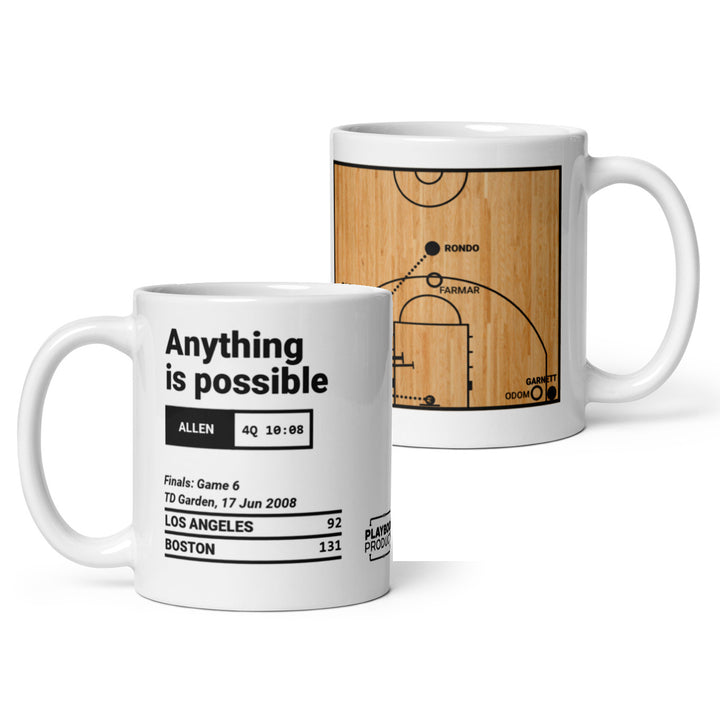 Boston Celtics Greatest Plays Mug: Anything is possible (2008)