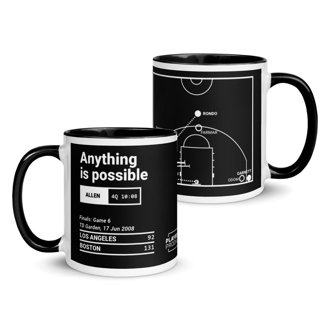 Boston Celtics Greatest Plays Mug: Anything is possible (2008)