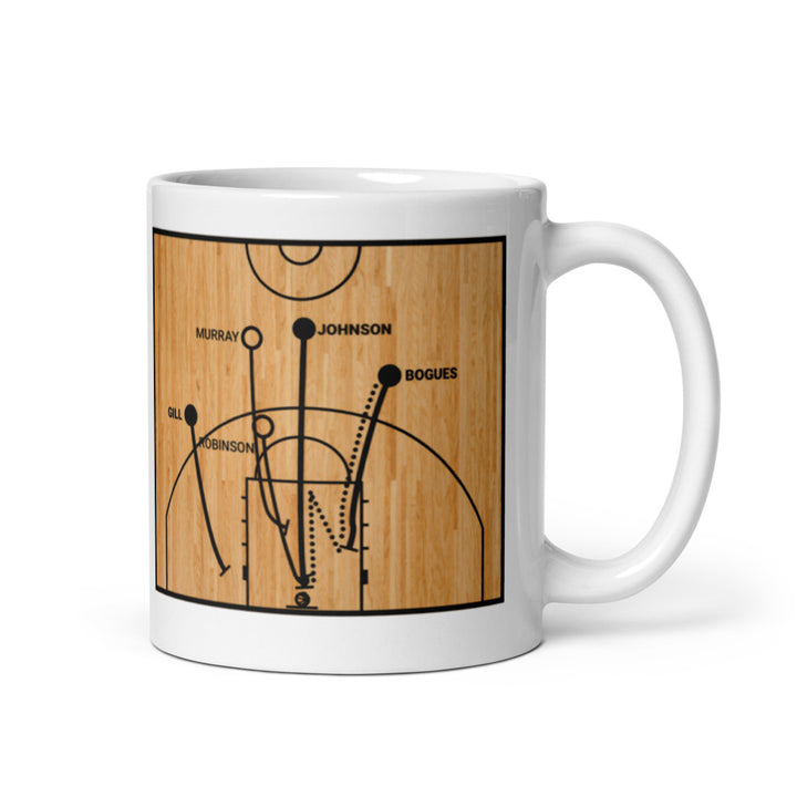 Charlotte Hornets Greatest Plays Mug: LJ's Portland Poster (1993)