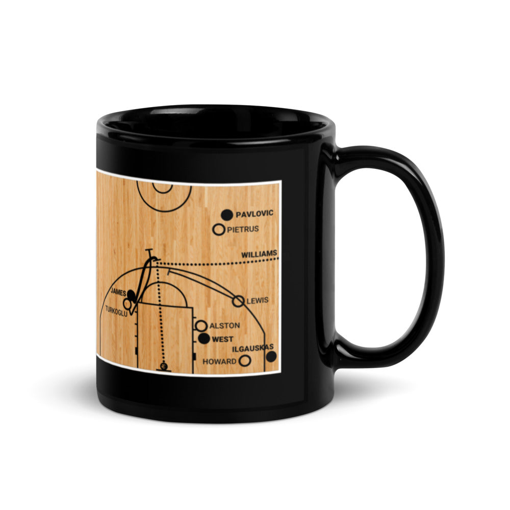 Cleveland Cavaliers Greatest Plays Mug: For three, for the win, YES! (2009)