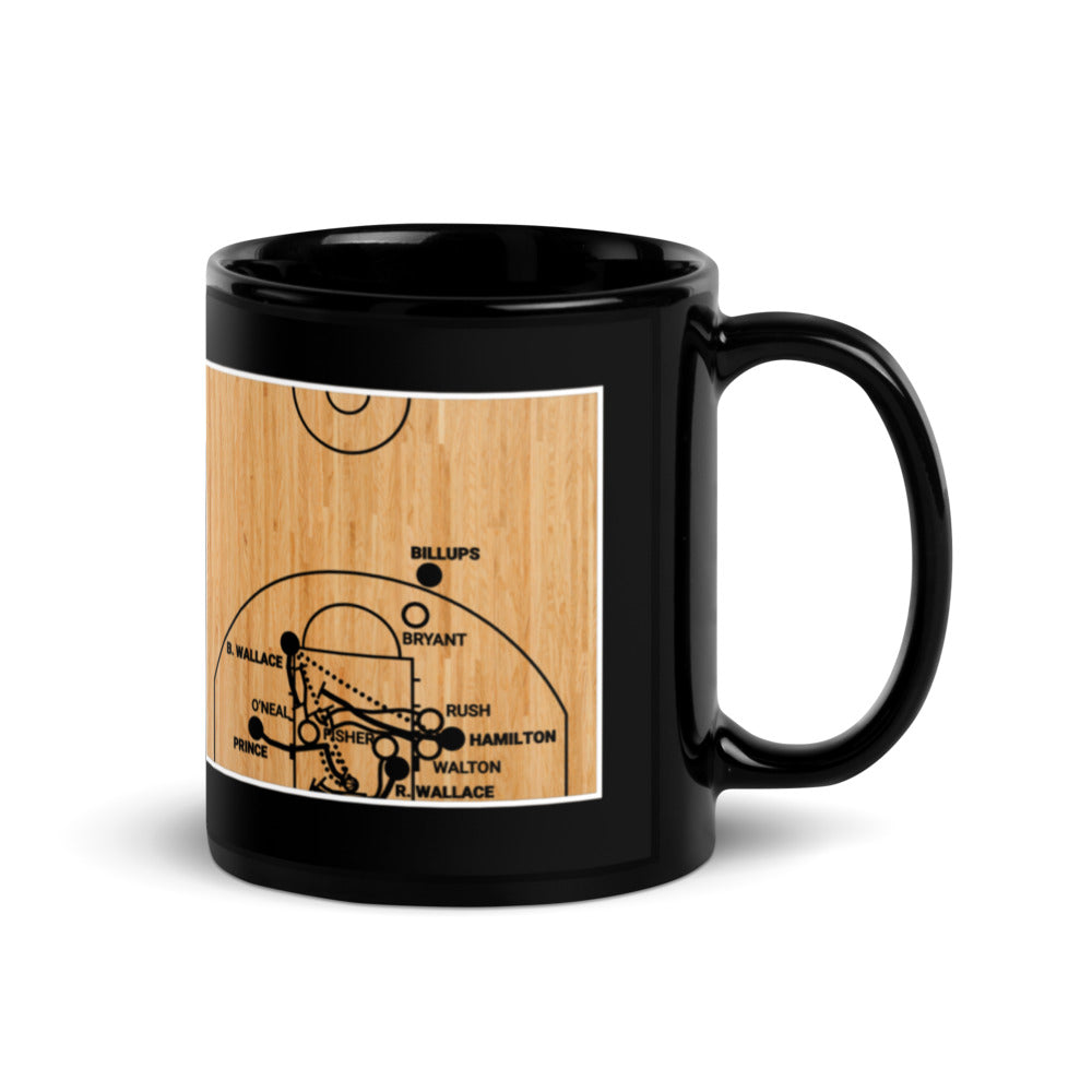 Detroit Pistons Greatest Plays Mug: Third championship (2004)