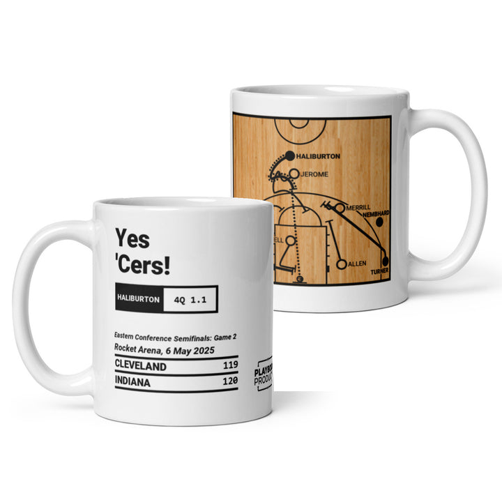 Indiana Pacers Greatest Plays Mug: Yes 'Cers! (2025)