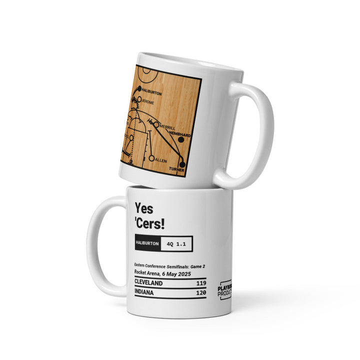 Indiana Pacers Greatest Plays Mug: Yes 'Cers! (2025)