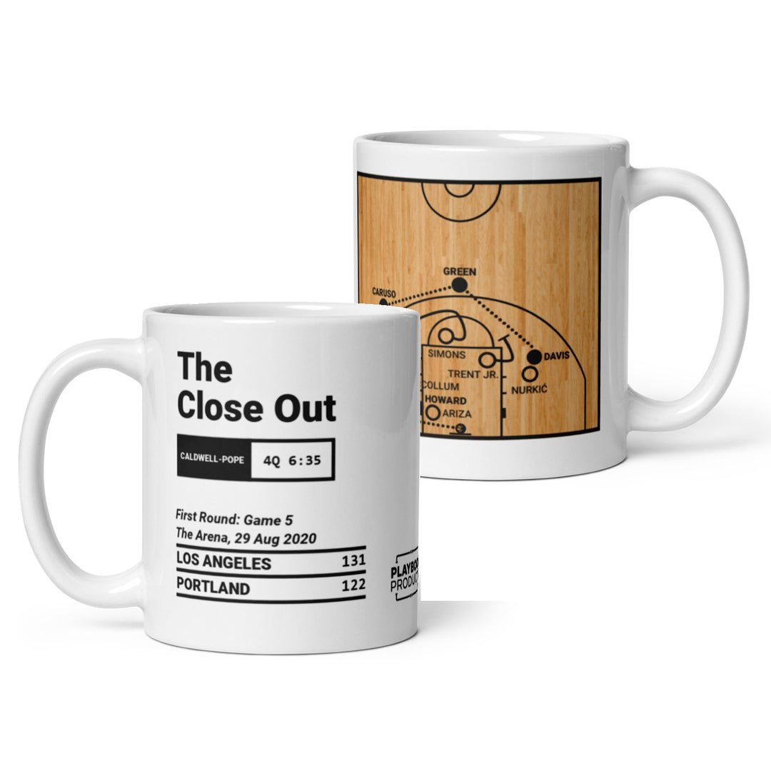 Los Angeles Lakers Greatest Plays Mug: The Close Out (2020)