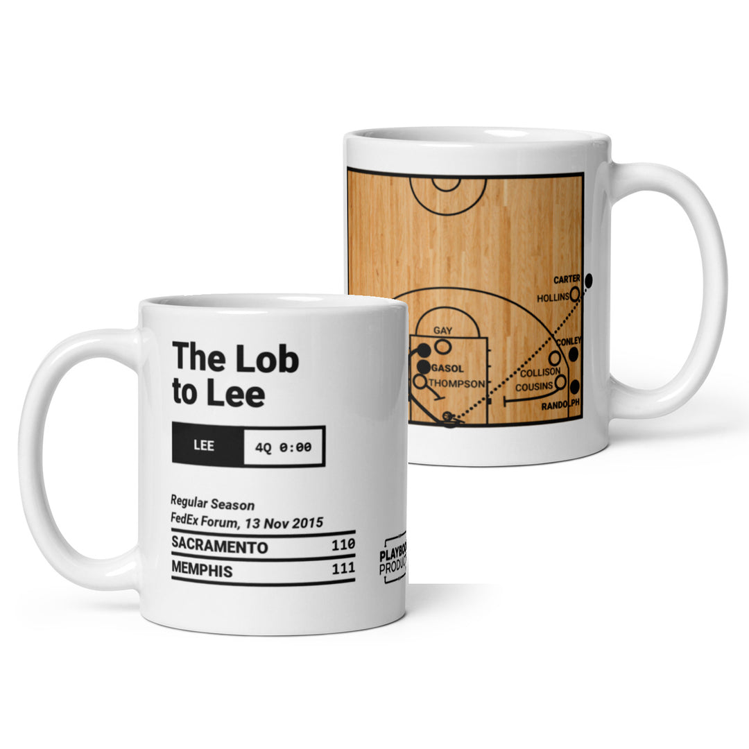 Memphis Grizzlies Greatest Plays Mug: The Lob to Lee (2015)